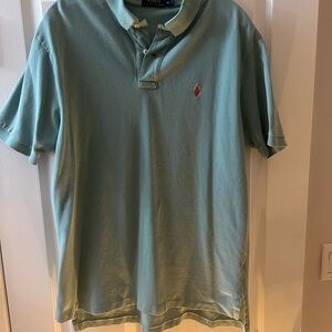 Ralph Lauren Men's Light Green Polo Shirt